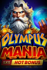 olympus mania hot bonus slot logo